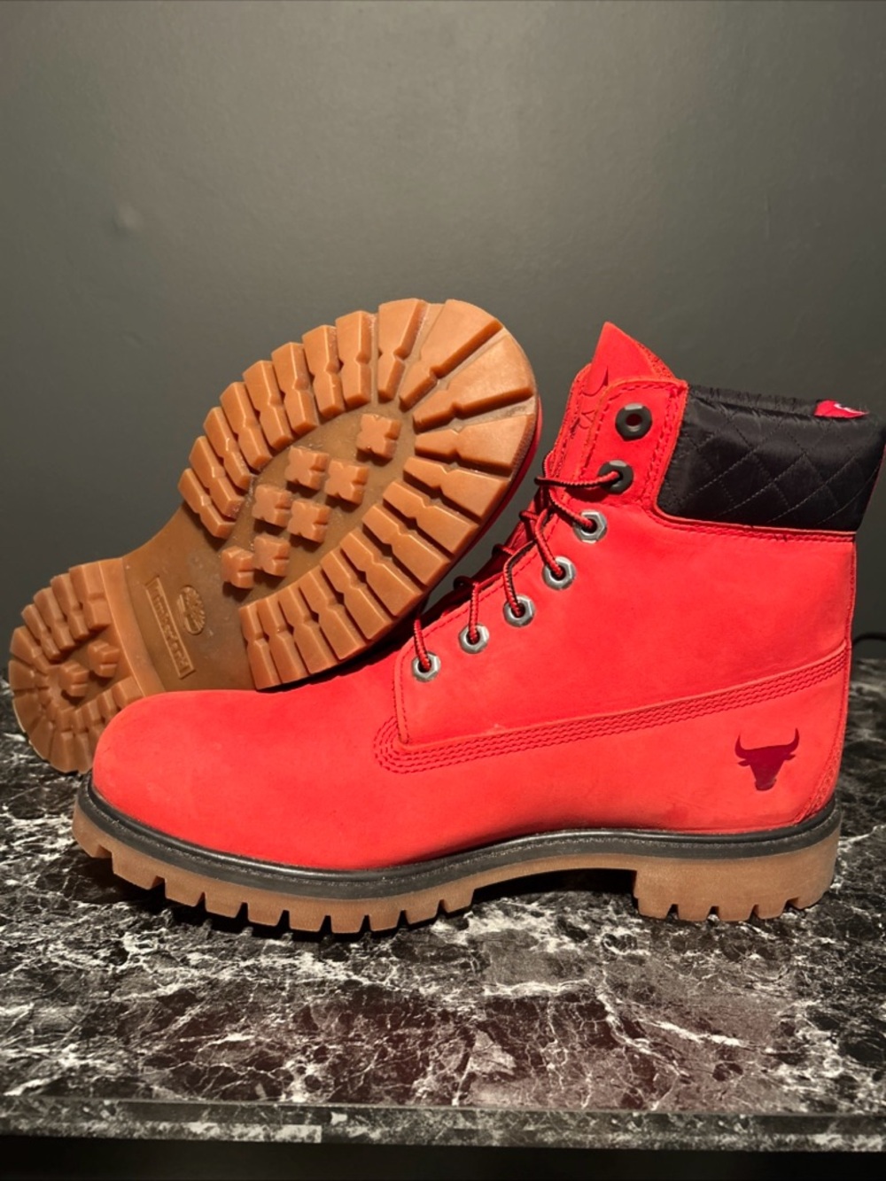 Timberland Chicago Bulls NBA 6-Inch Premium Waterproof Men's Boots 10.5 M